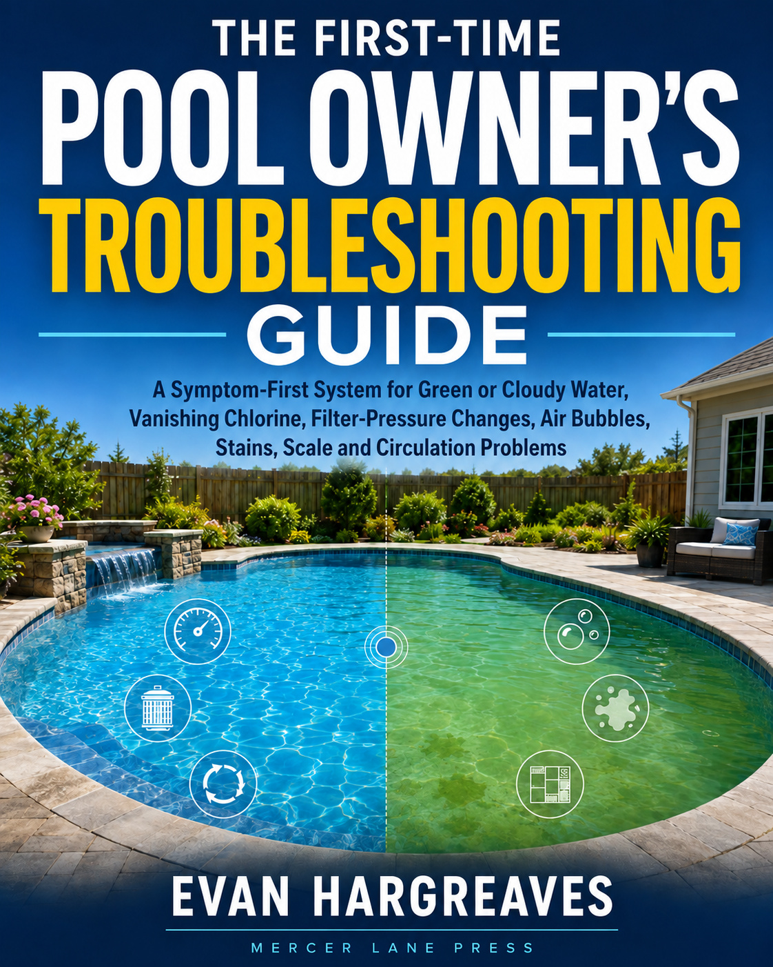 Cover of The First-Time Pool Owner's Troubleshooting Guide by Evan Hargreaves